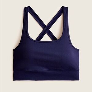 NWT J. Crew Longline Sports Bra Athleisure Loungewear